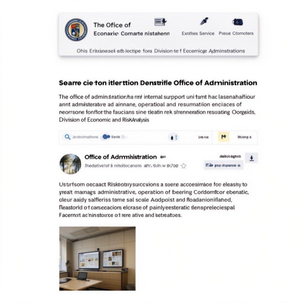 AI-generated illustration of Office of Administration