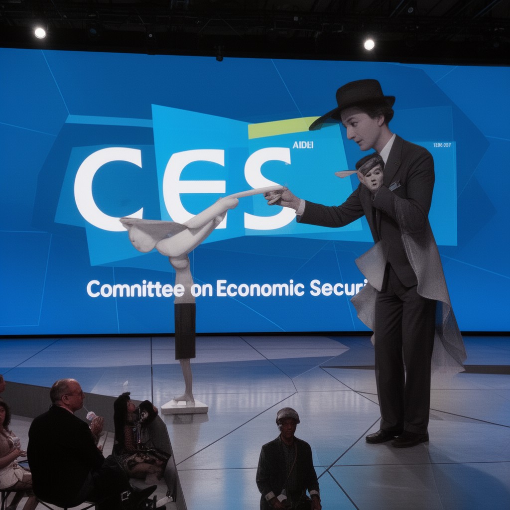 AI-generated illustration of CES