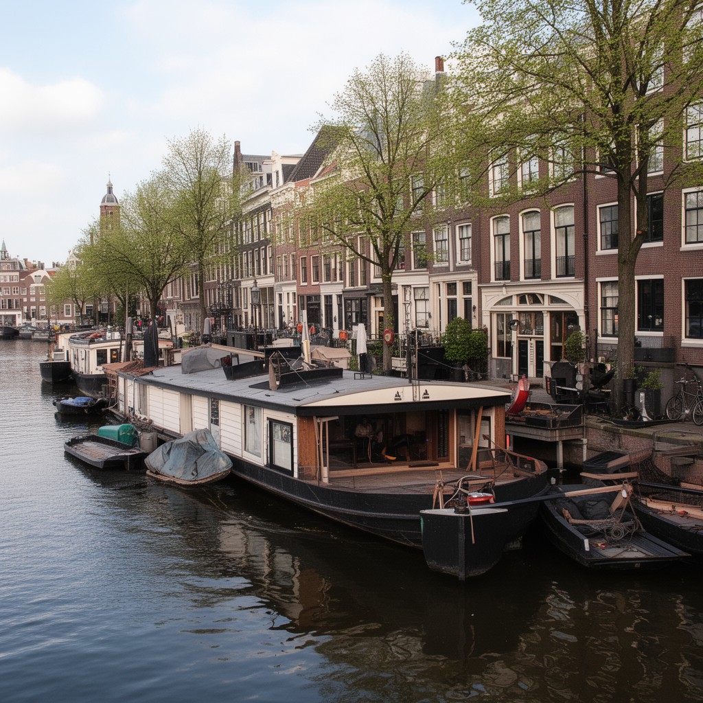 AI-generated illustration of Houseboat Museum