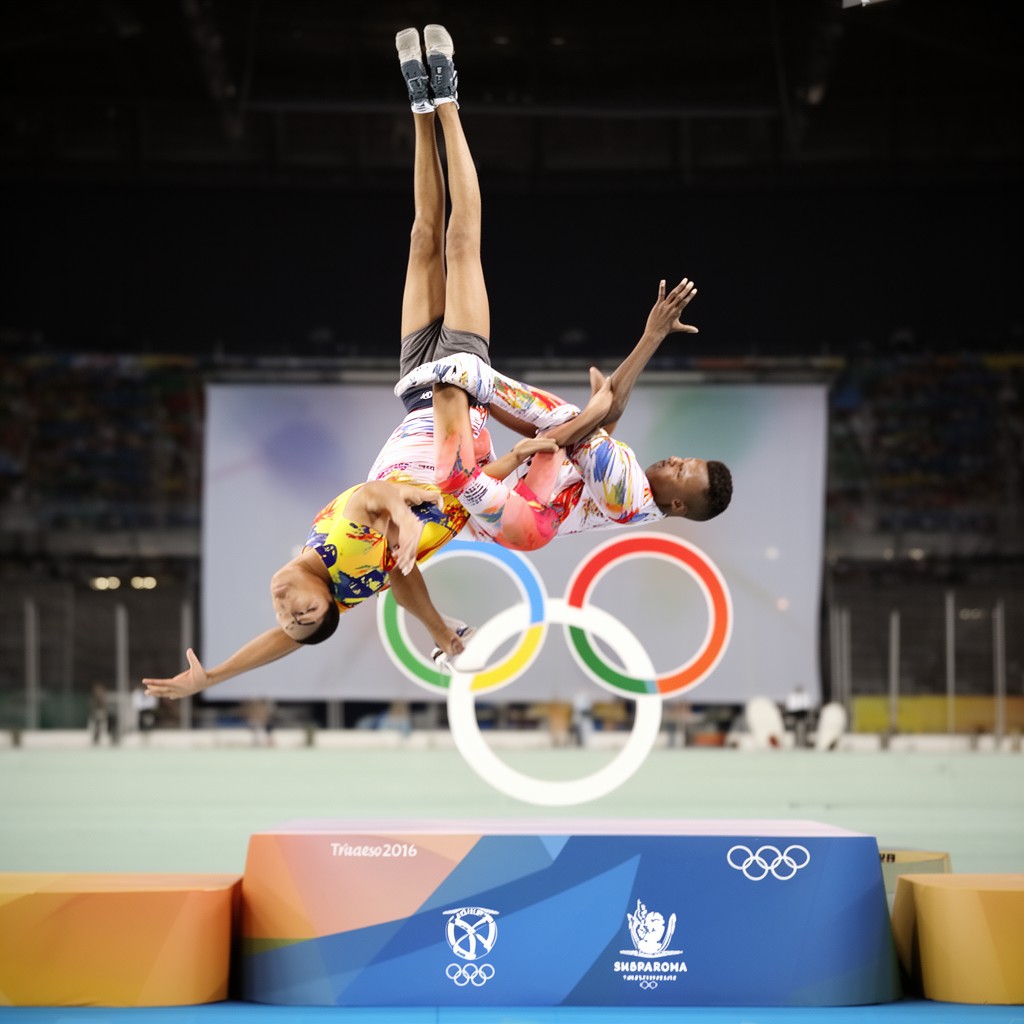 AI-generated illustration of 2016 Summer Olympics