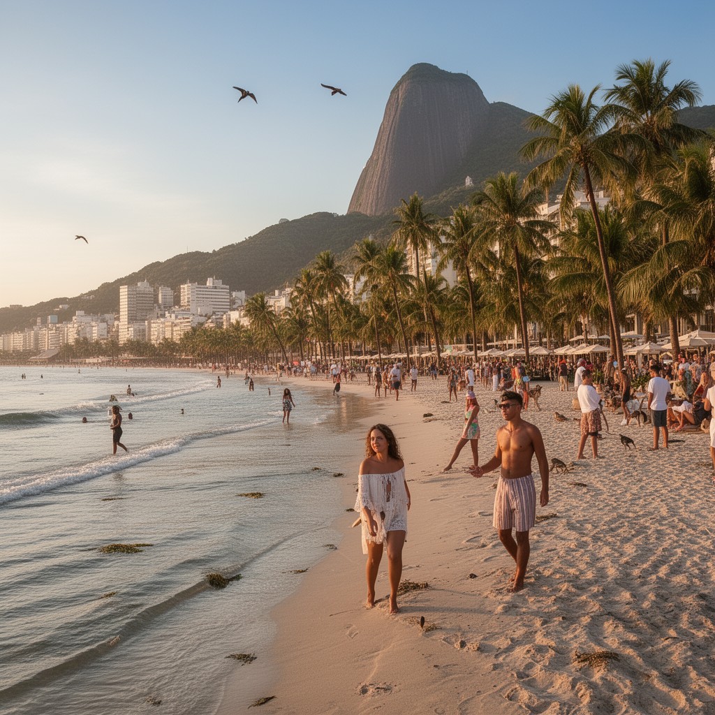 AI-generated illustration of Ipanema