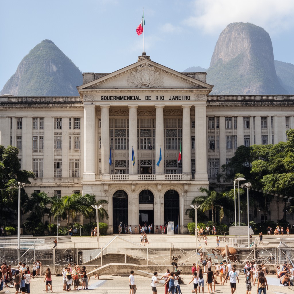 AI-generated illustration of Municipal Government of Rio de Janeiro