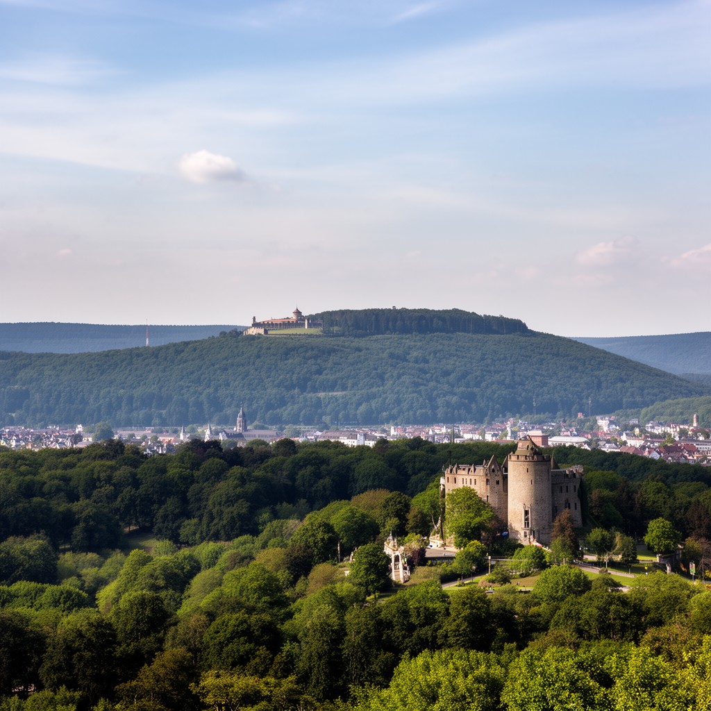AI-generated illustration of Taunus region