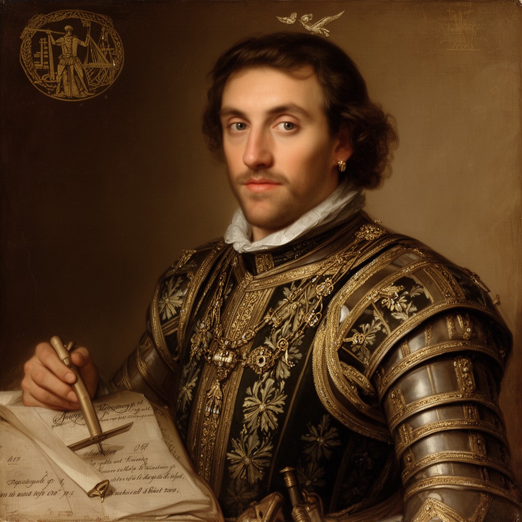 AI-generated illustration of John of Austria (the Elder)
