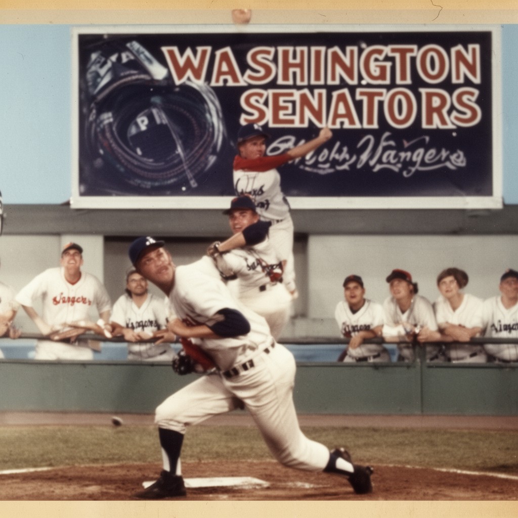 AI-generated illustration of Washington Senators (1961–1971)