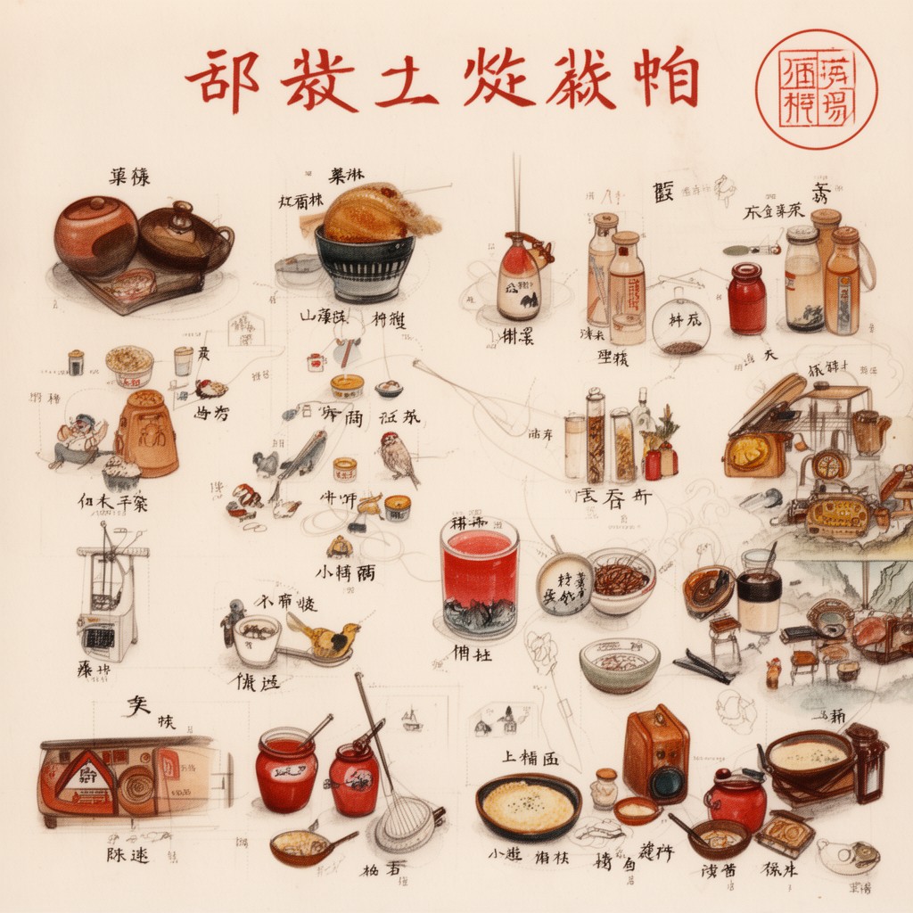 AI-generated illustration of Teochew