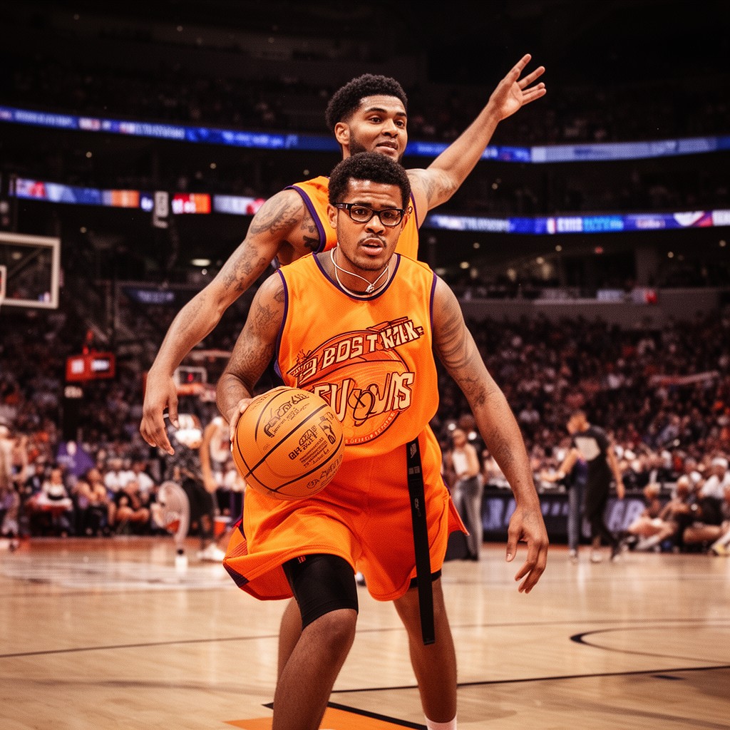 AI-generated illustration of Phoenix Suns