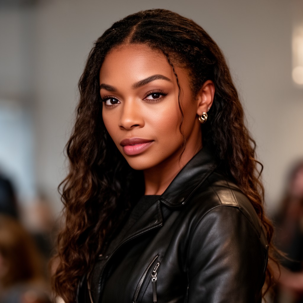 AI-generated illustration of Tessa Thompson