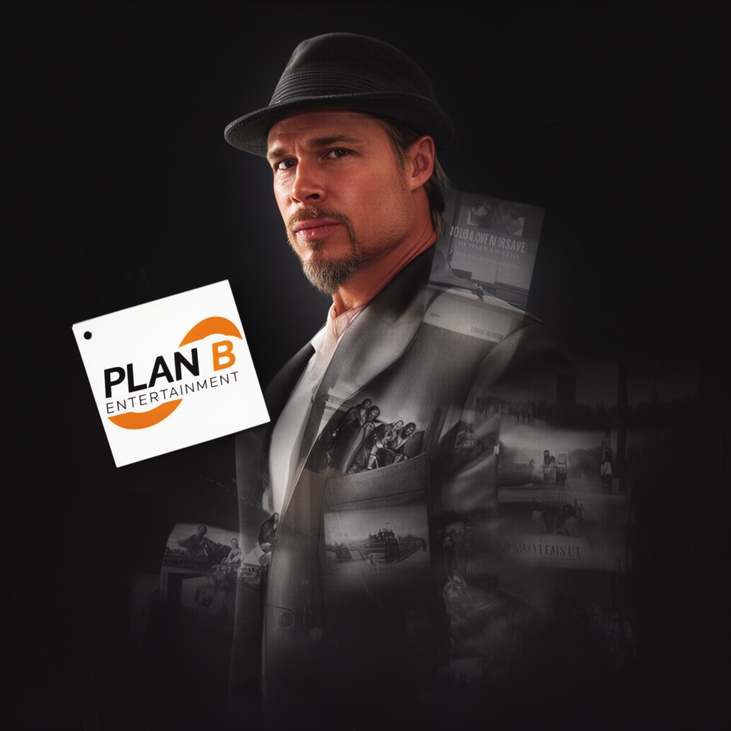AI-generated illustration of Plan B Entertainment