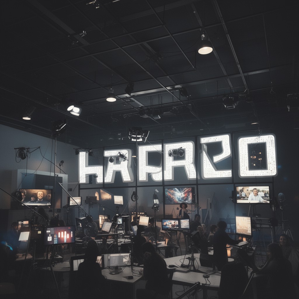 AI-generated illustration of Harpo Films
