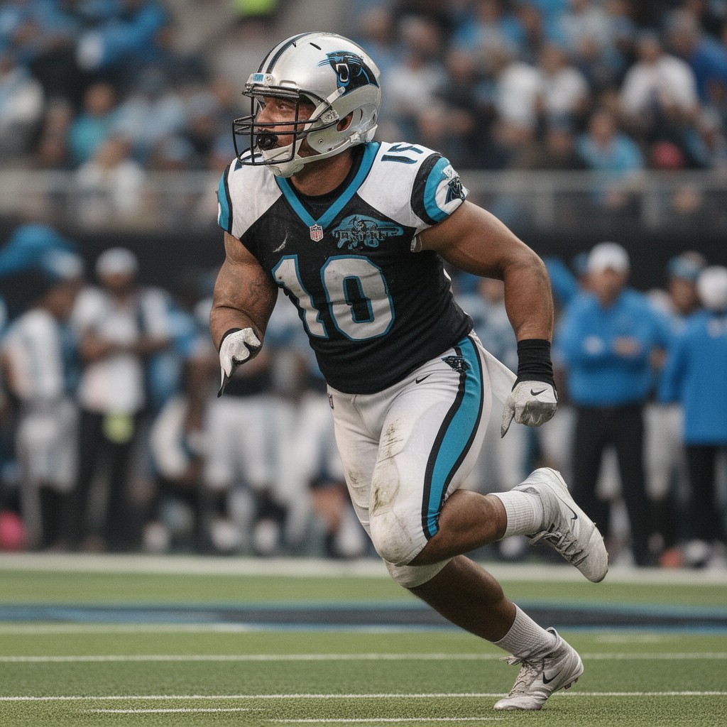 AI-generated illustration of Carolina Panthers