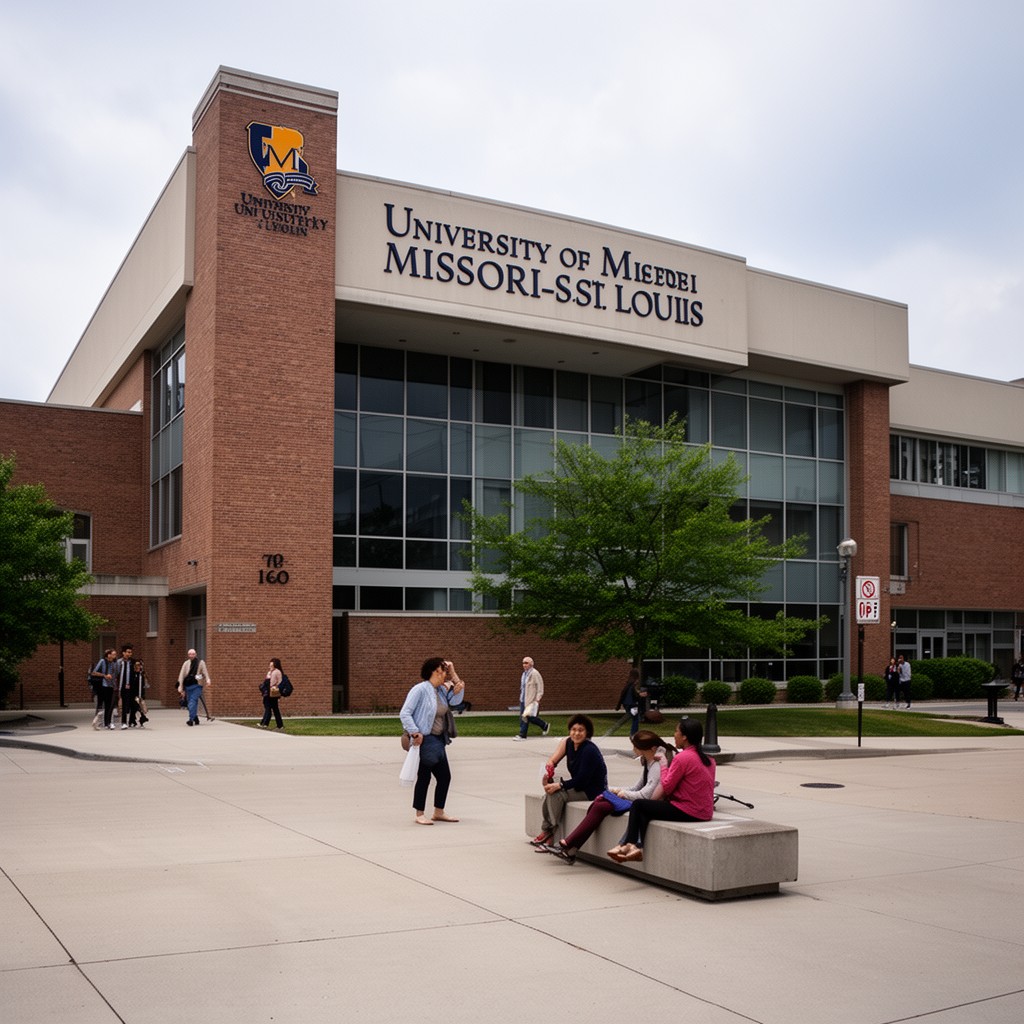 AI-generated illustration of University of Missouri–St. Louis