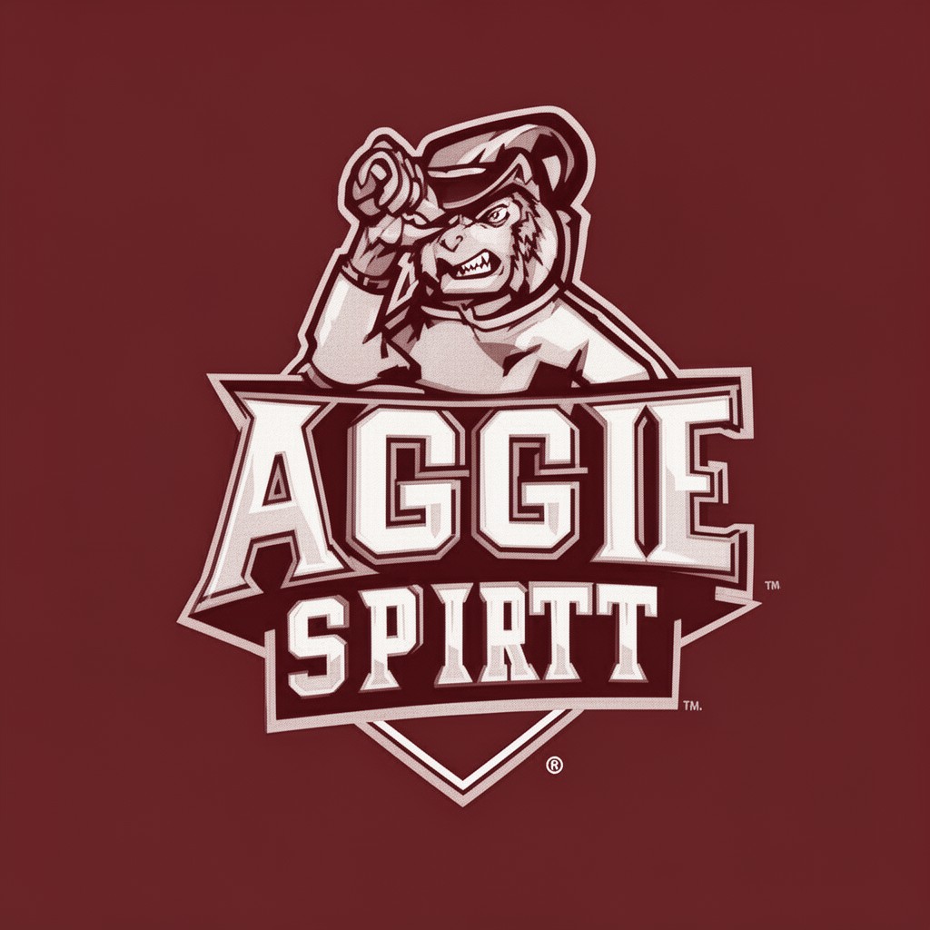 AI-generated illustration of Aggie Spirit