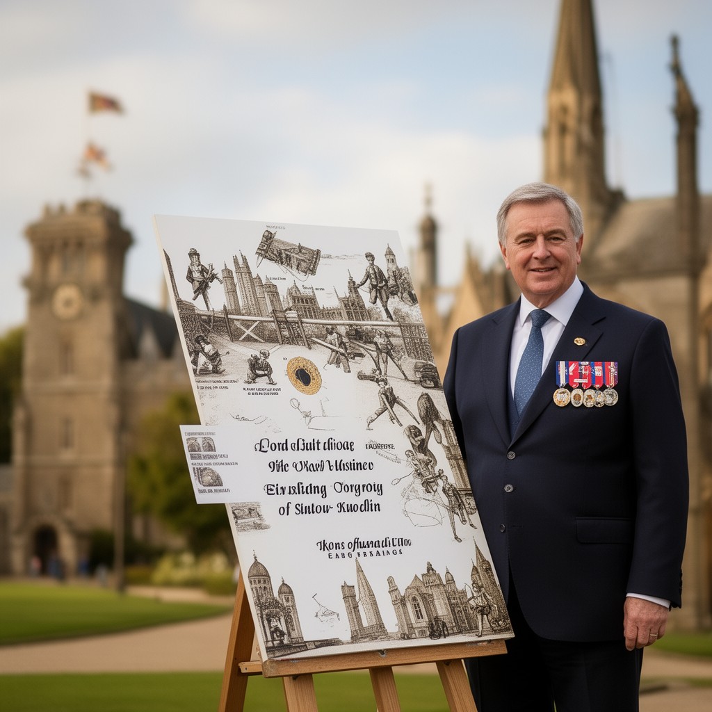 AI-generated illustration of Lord Lieutenant of the East Riding of Yorkshire