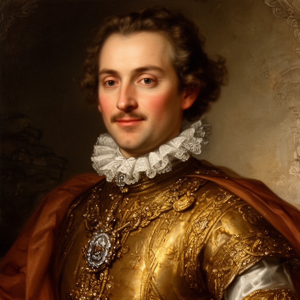 AI-generated illustration of Ferdinand Maria, Elector of Bavaria