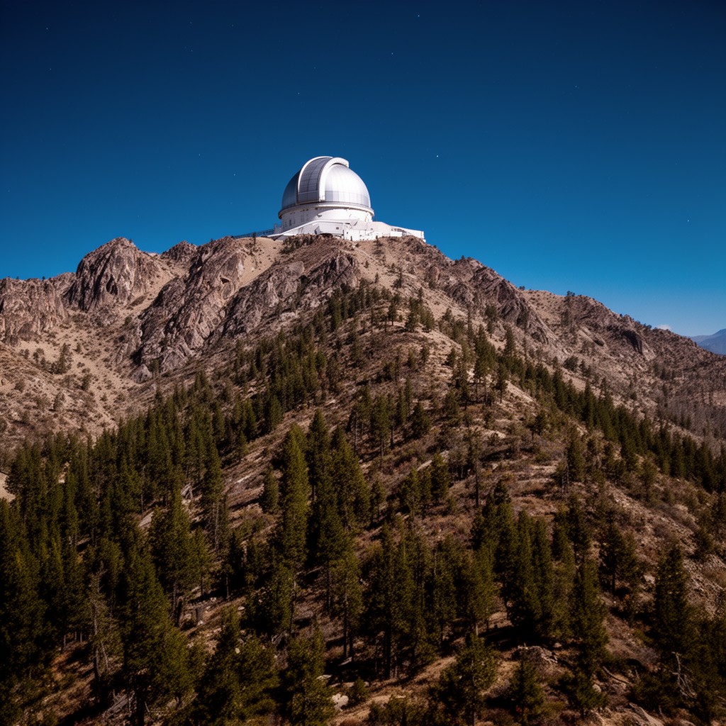 AI-generated illustration of Sierra de San Pedro Mártir