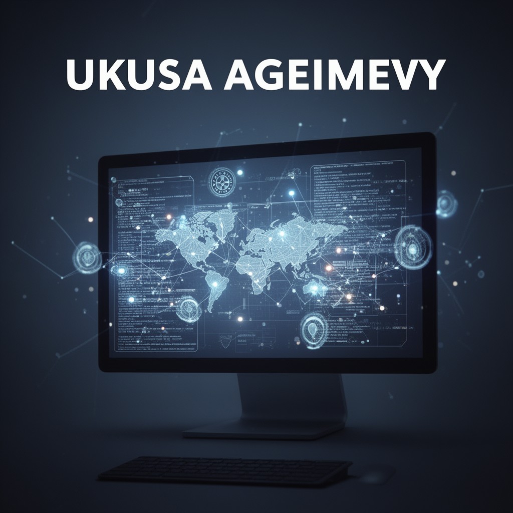 AI-generated illustration of UKUSA Agreement
