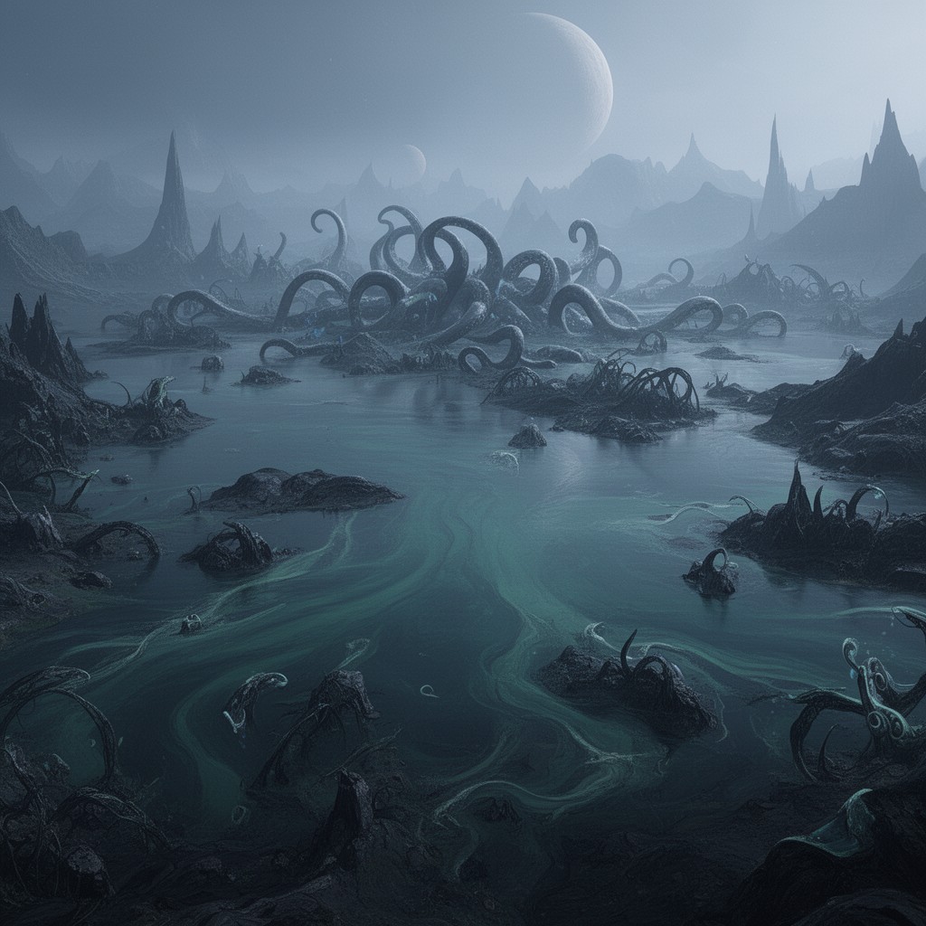 AI-generated illustration of Kraken Mare