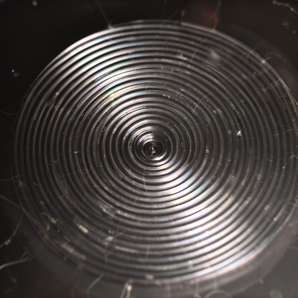 AI-generated illustration of Fresnel zone plates