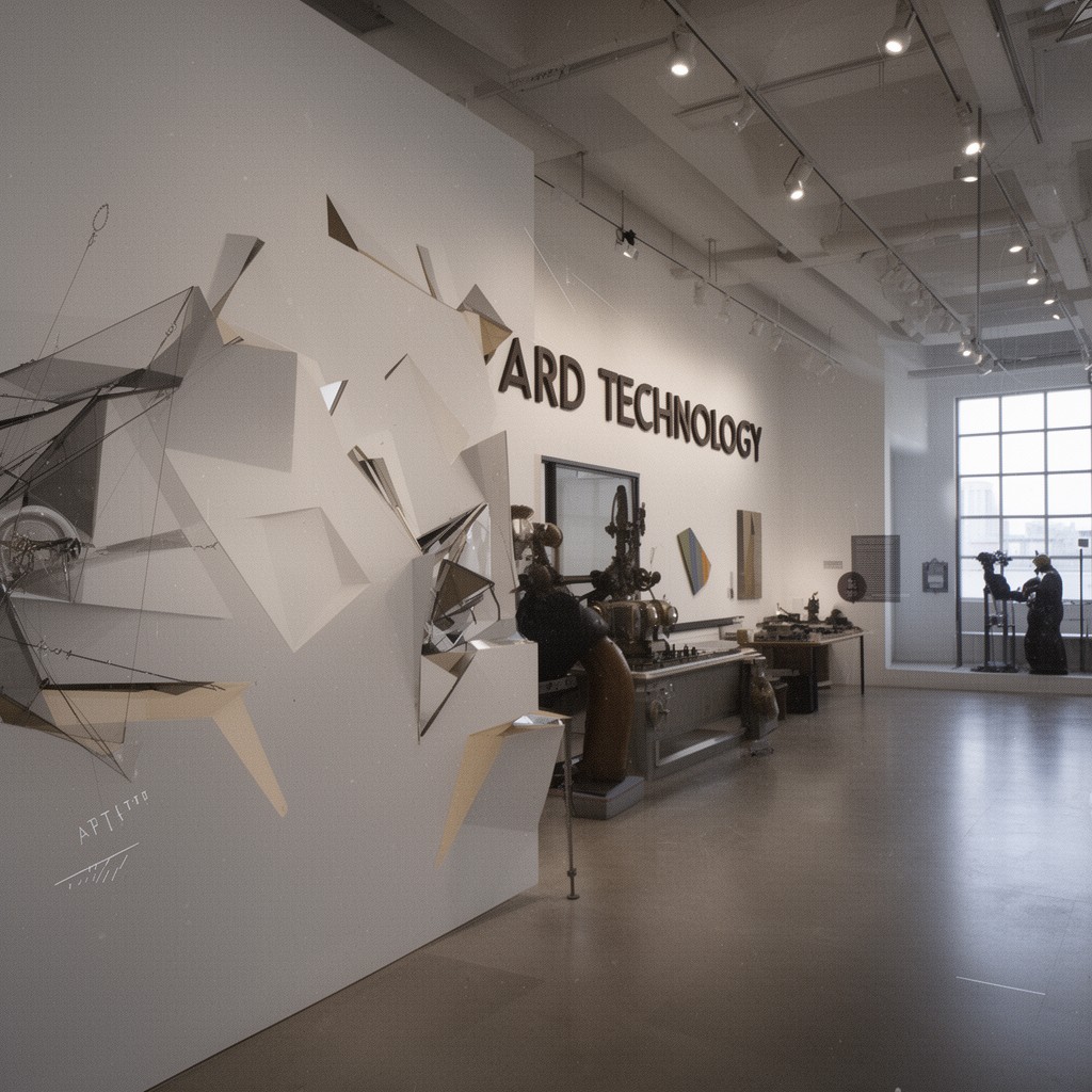 AI-generated illustration of Art and technology – a new unity