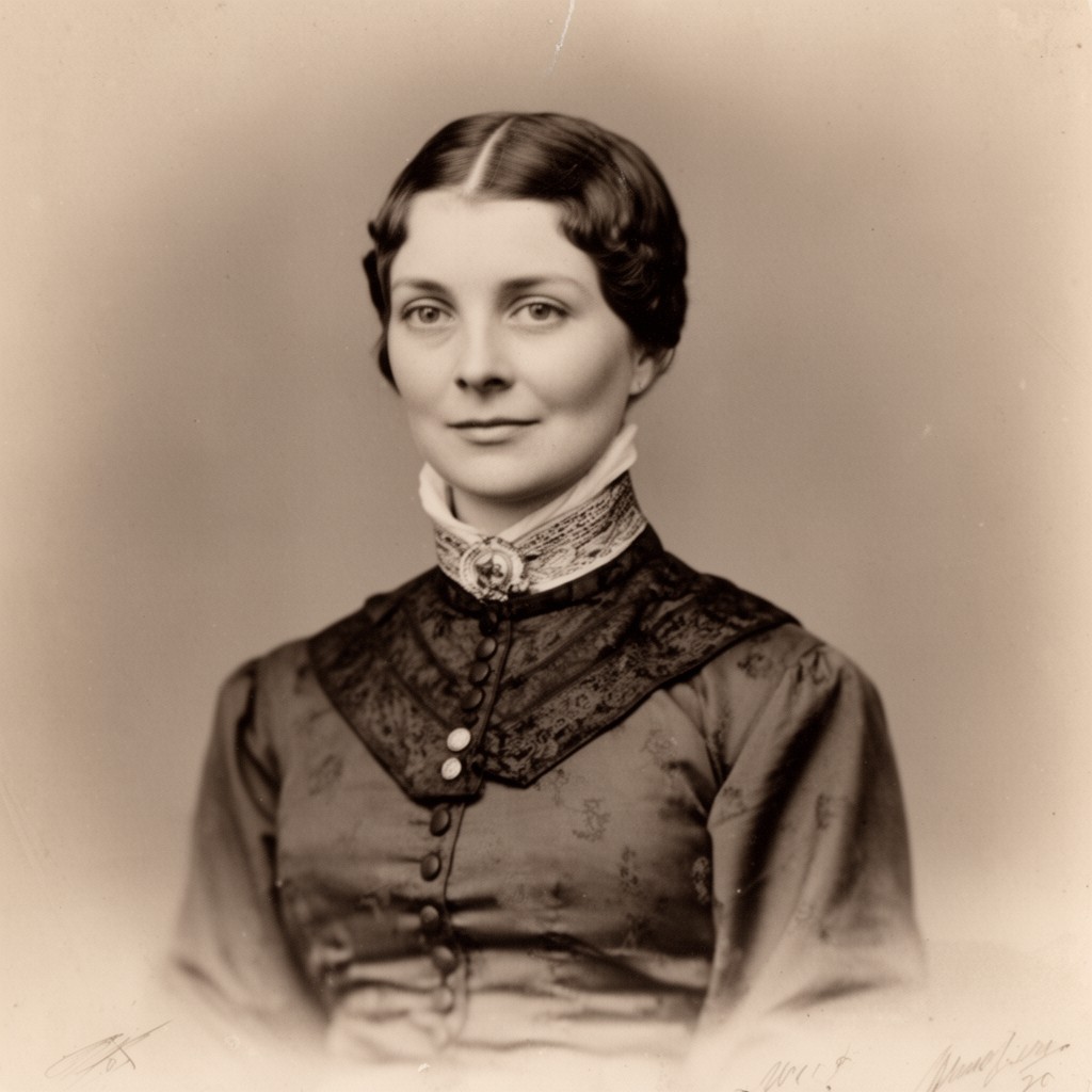 AI-generated illustration of Anna Jackson