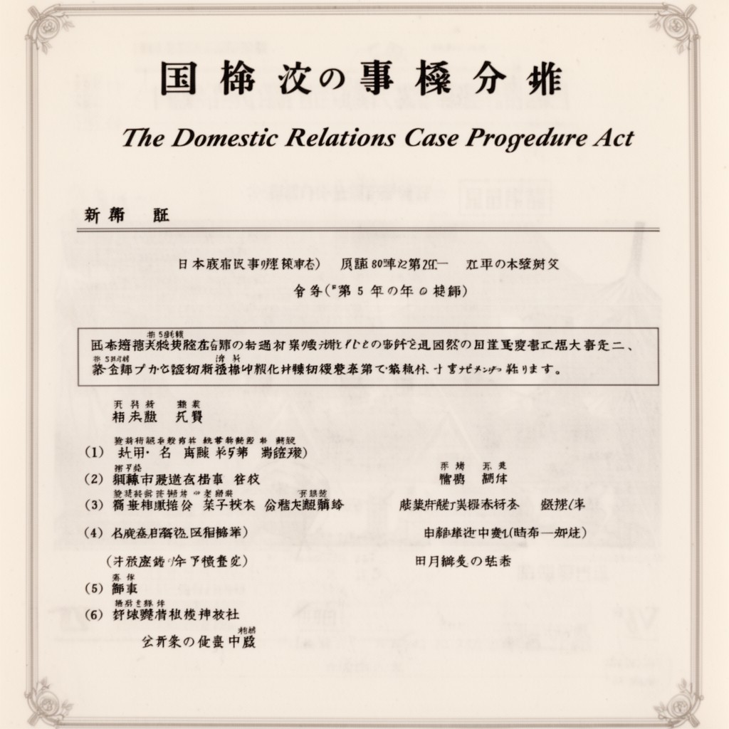 AI-generated illustration of Domestic Relations Case Procedure Act