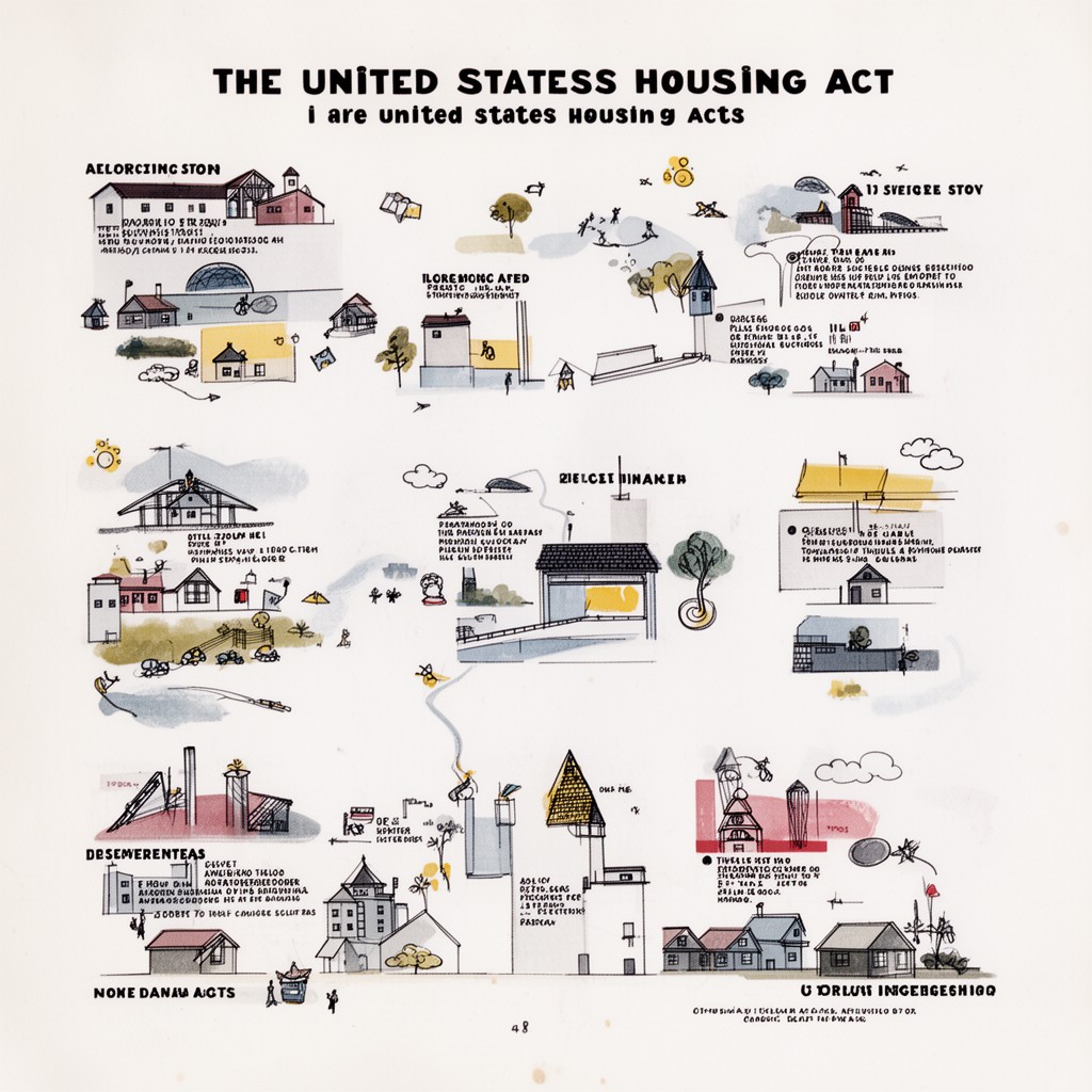 AI-generated illustration of United States Housing Acts