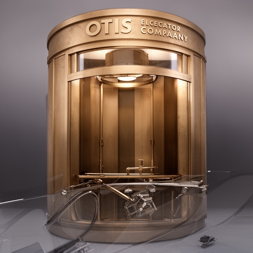 AI-generated illustration of Otis Elevator Company