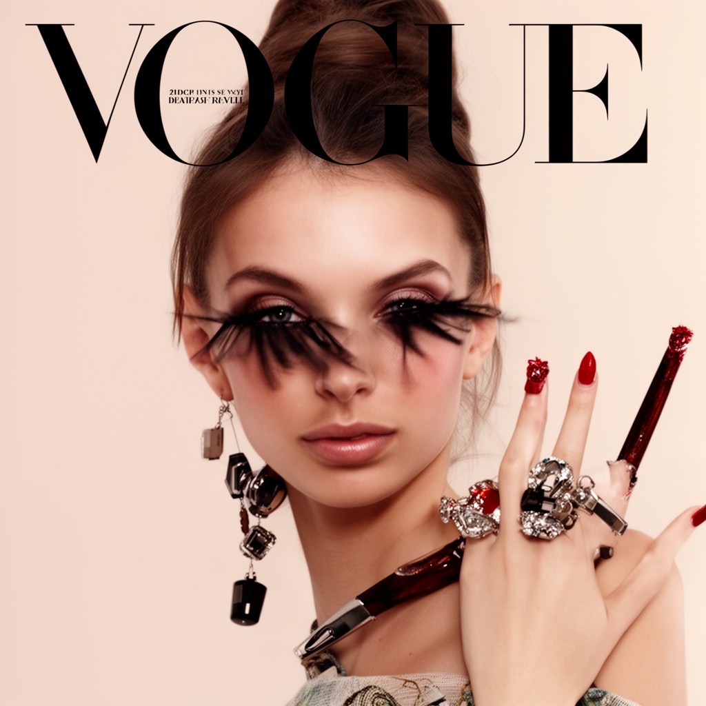 AI-generated illustration of Vogue