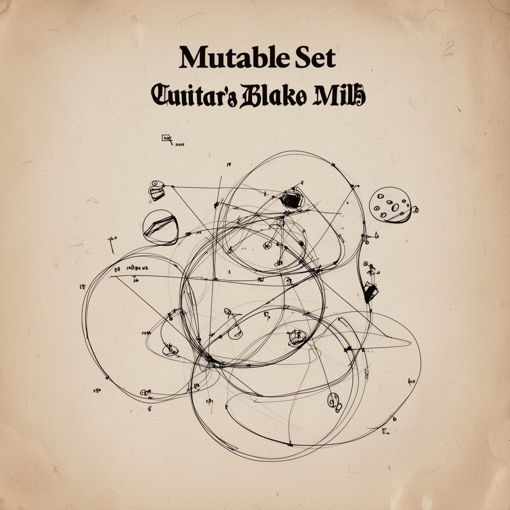 AI-generated illustration of Mutable Set
