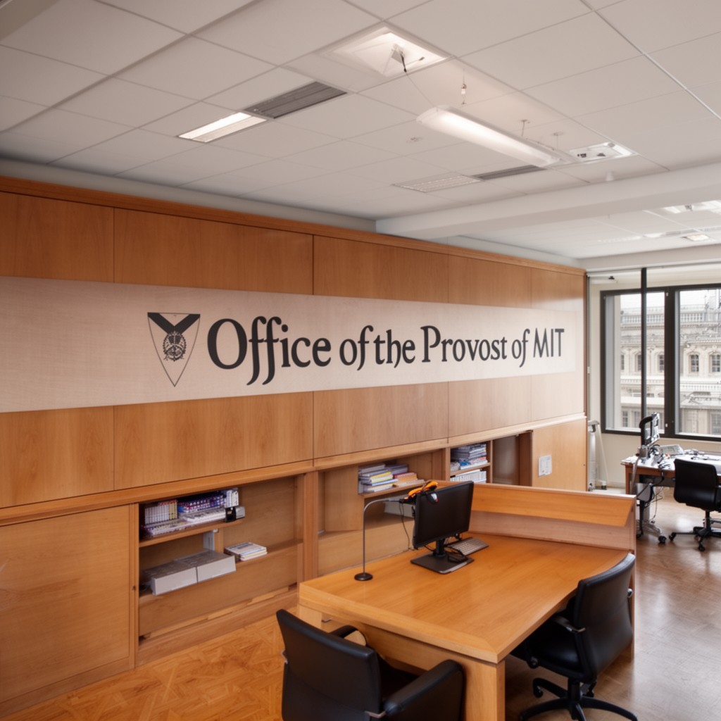 AI-generated illustration of Office of the Provost of MIT