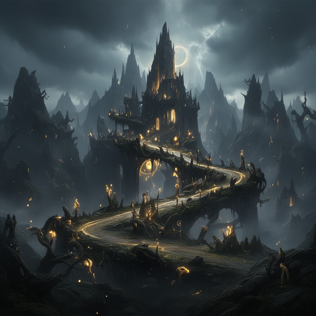 AI-generated illustration of The Lord of the Rings: The Return of the King