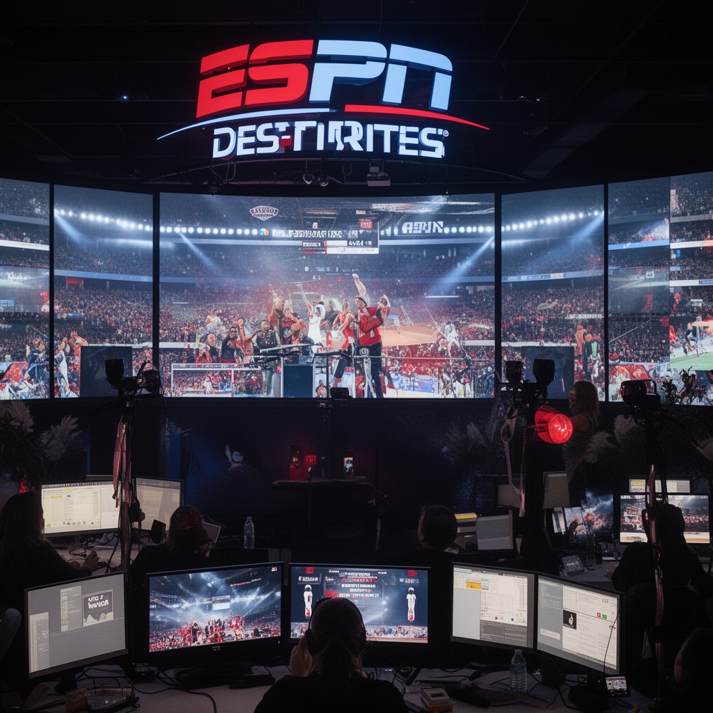 AI-generated illustration of ESPN Deportes