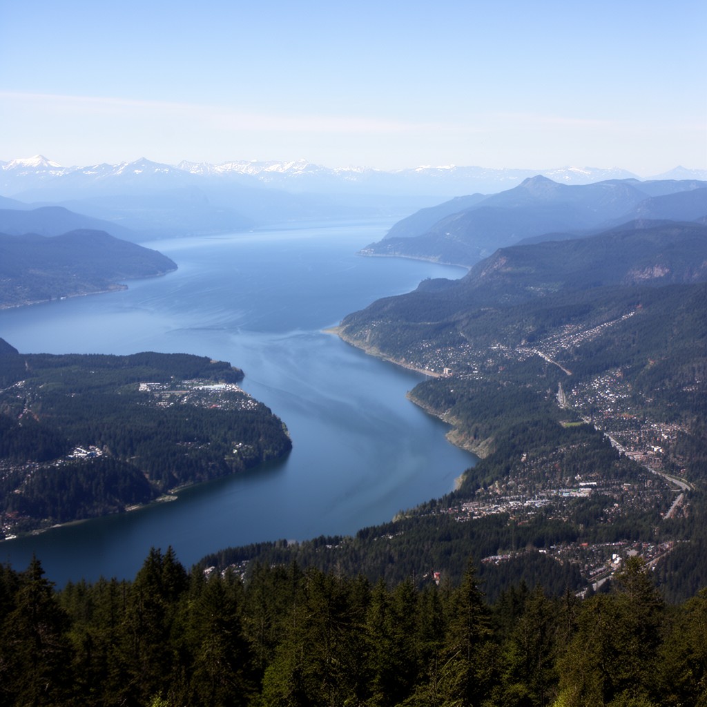 AI-generated illustration of Juan de Fuca Strait