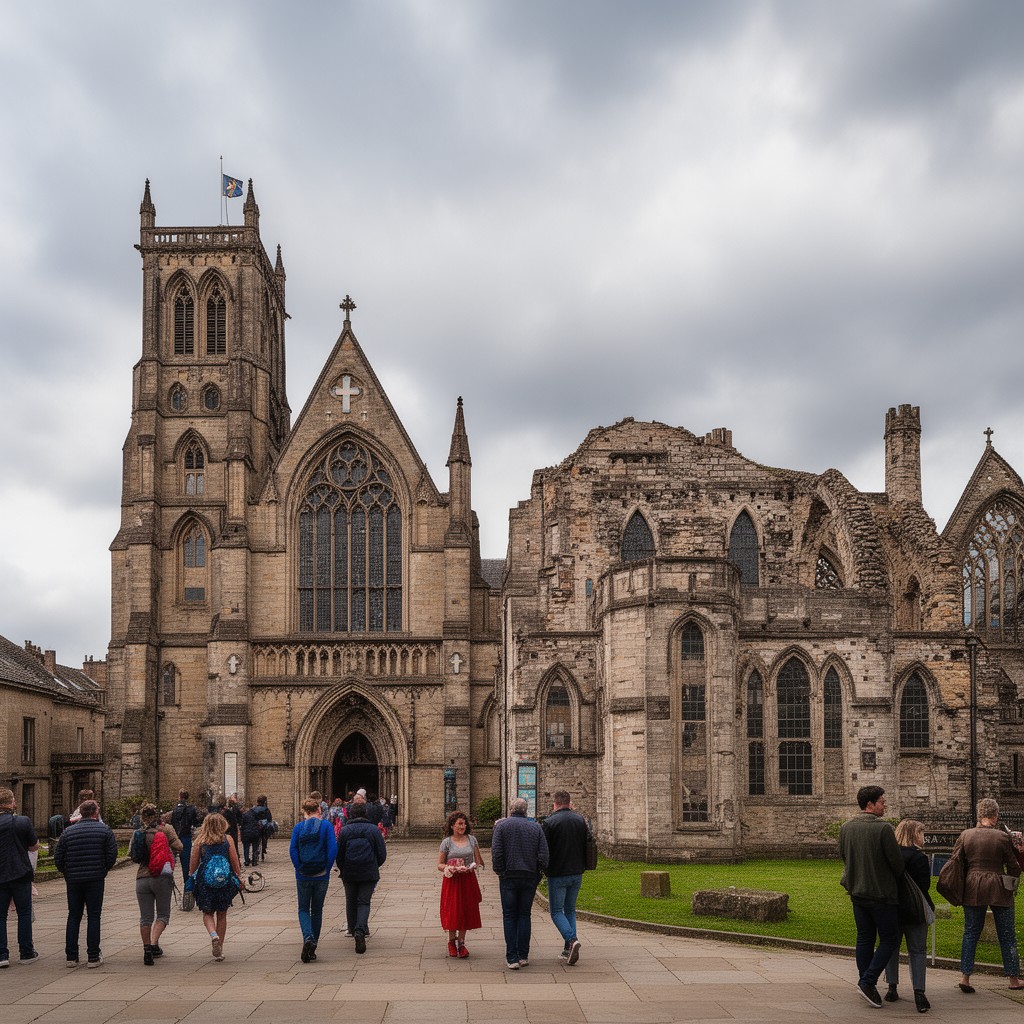 AI-generated illustration of St Michael’s Cathedral