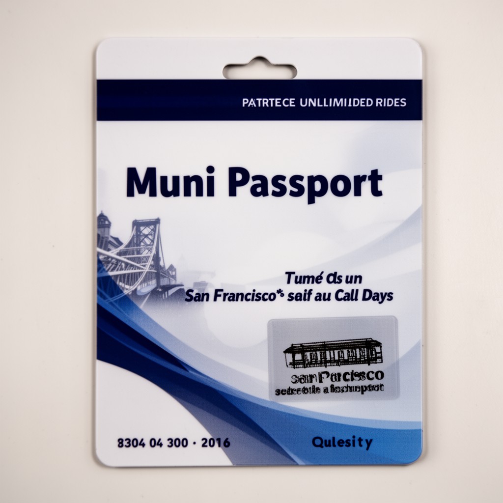 AI-generated illustration of Muni Passport