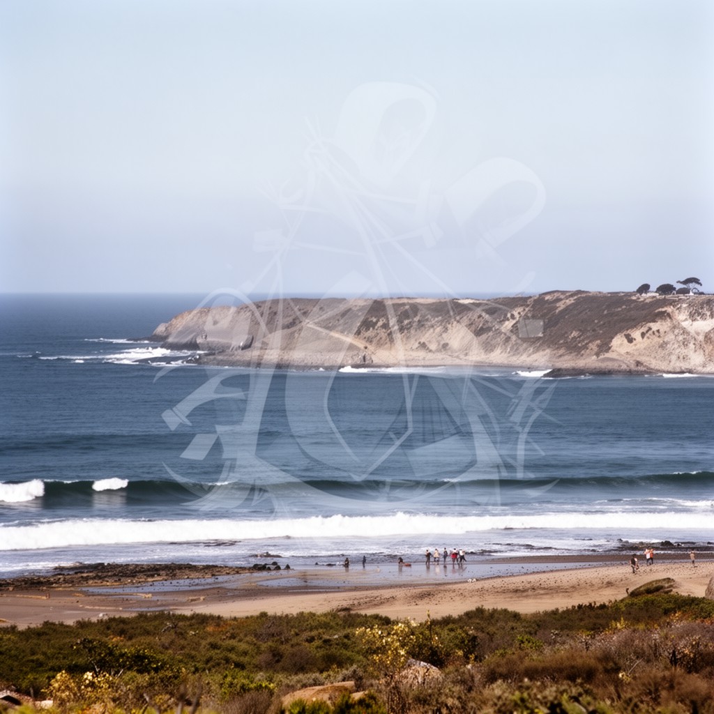 AI-generated illustration of California State Coastal Conservancy