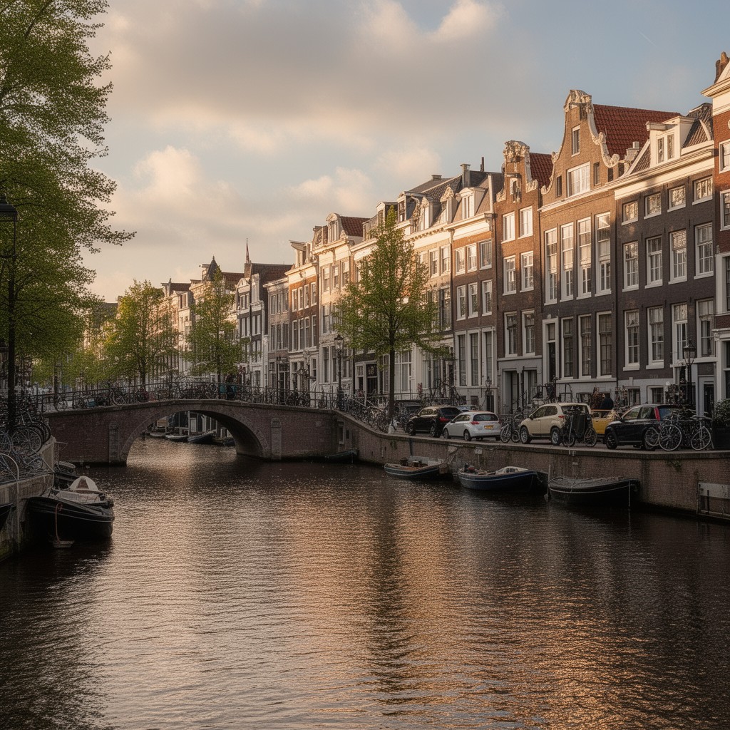 AI-generated illustration of Herengracht