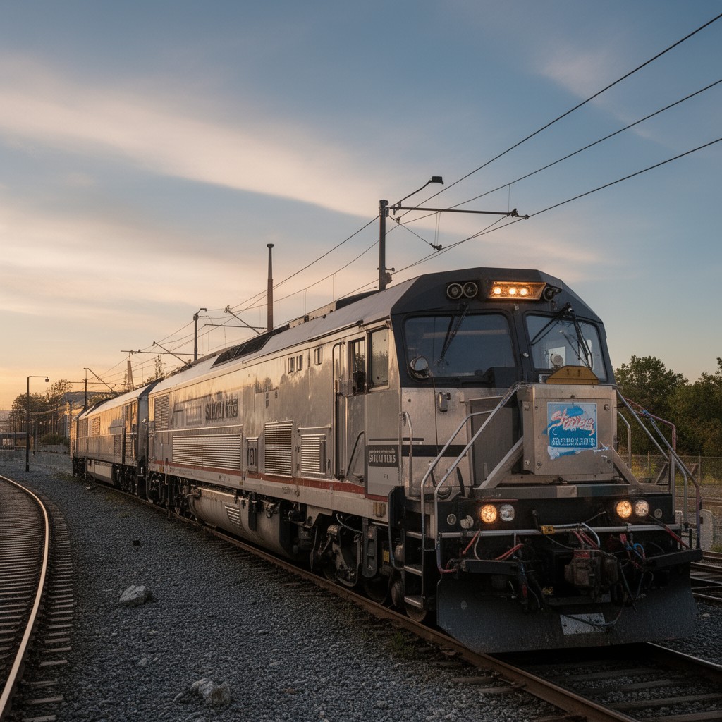 AI-generated illustration of Siemens Charger