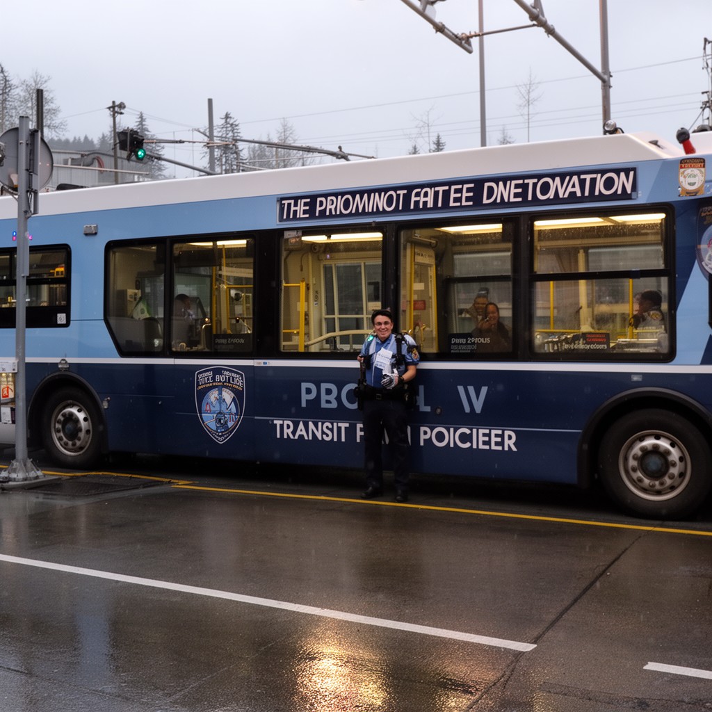 AI-generated illustration of Transit Police Division