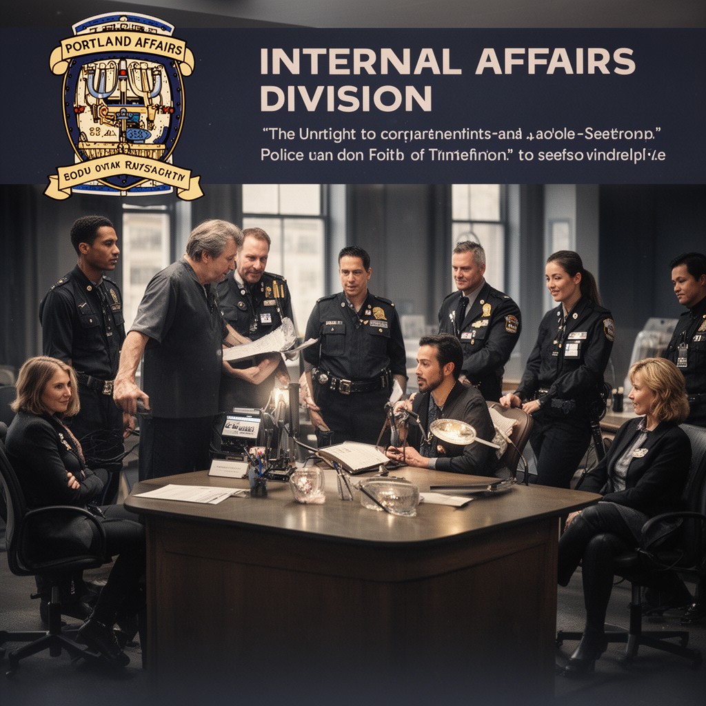 AI-generated illustration of Internal Affairs Division