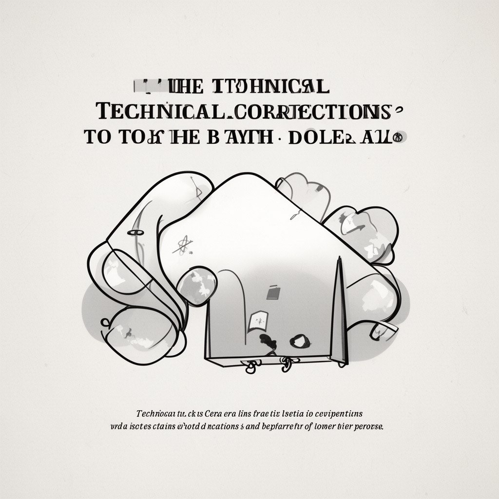 AI-generated illustration of Technical Corrections to the Bayh–Dole Act