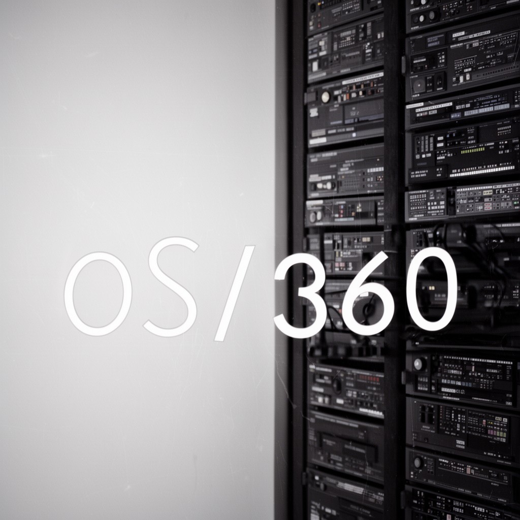 AI-generated illustration of OS/360