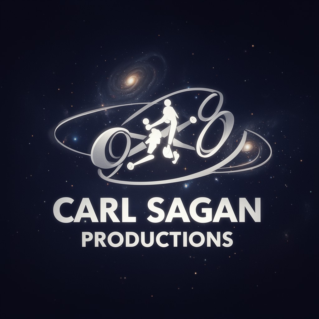 AI-generated illustration of Carl Sagan Productions