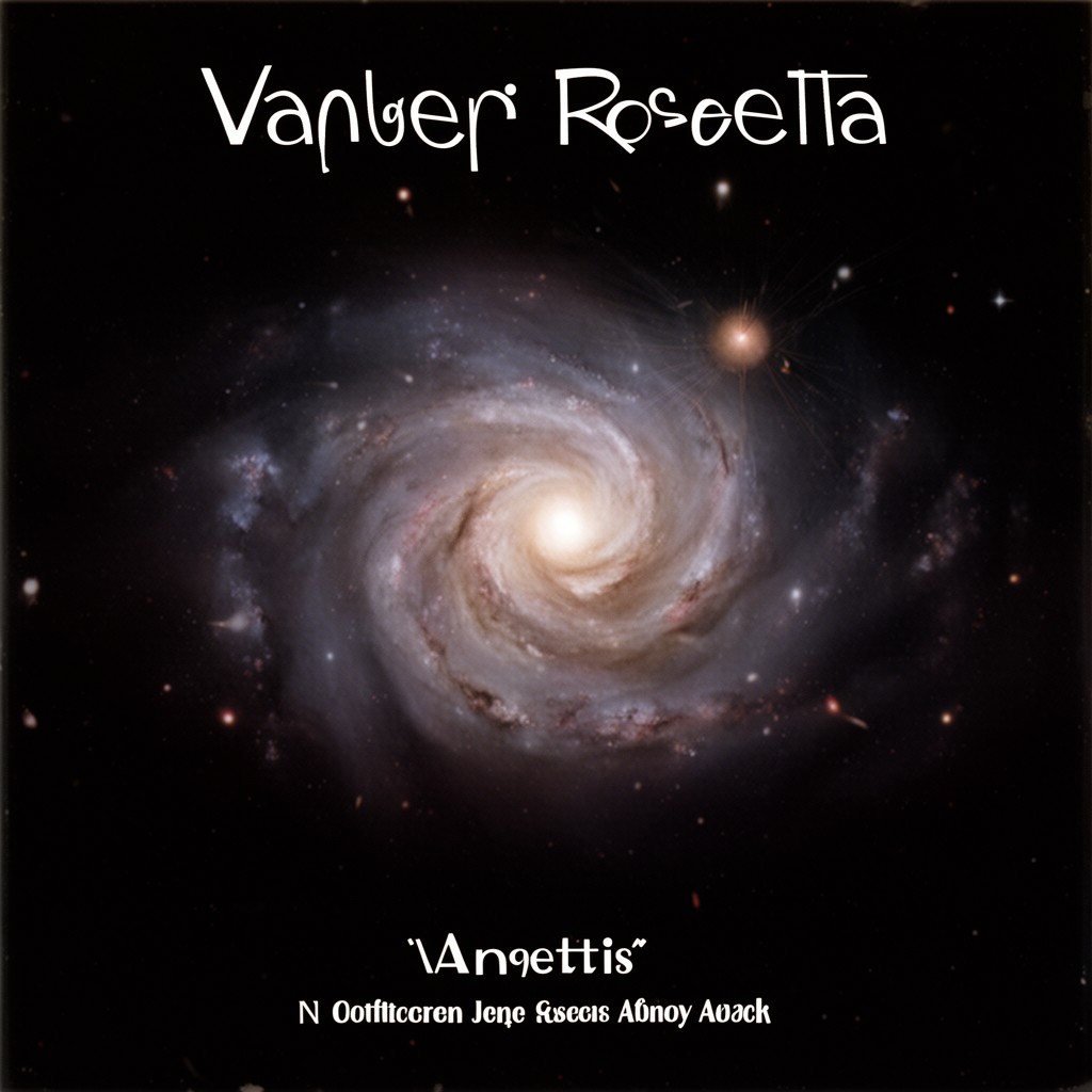 AI-generated illustration of Rosetta (album)