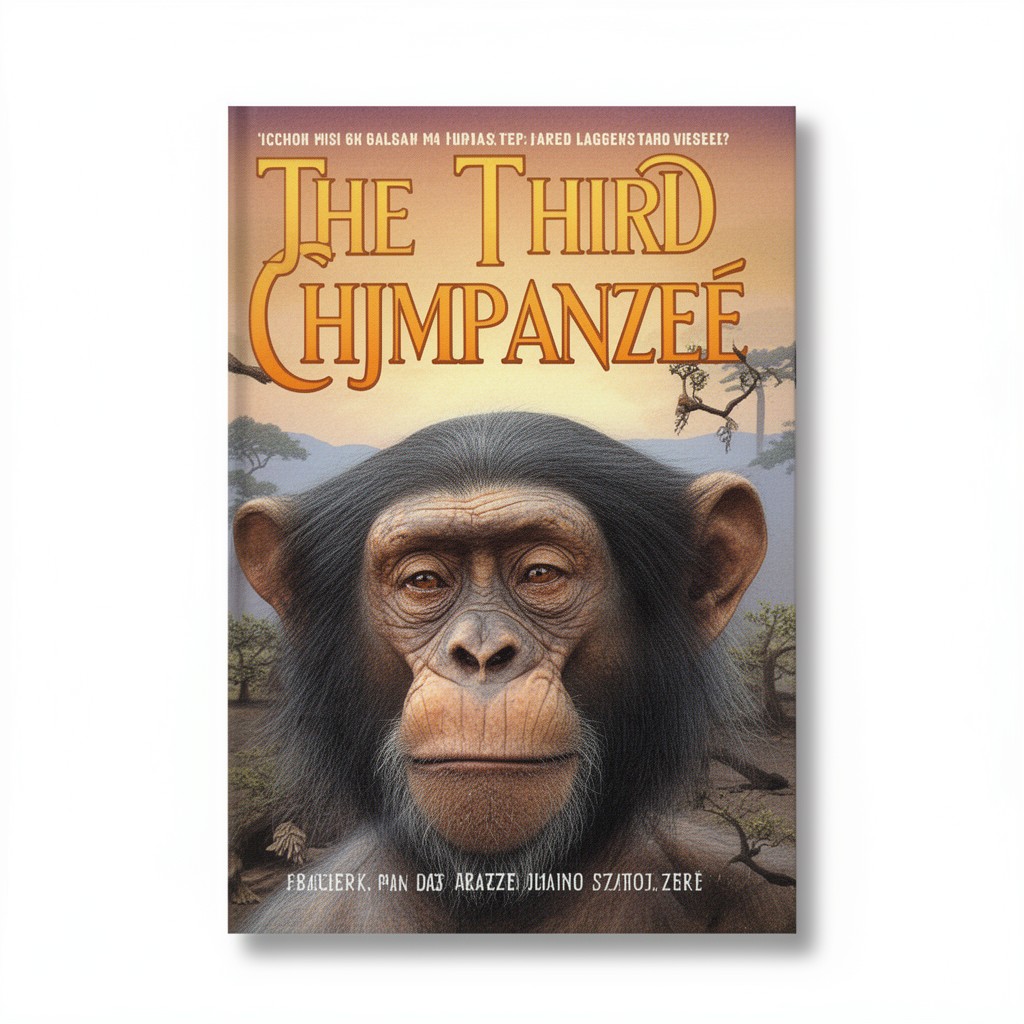 AI-generated illustration of The Third Chimpanzee