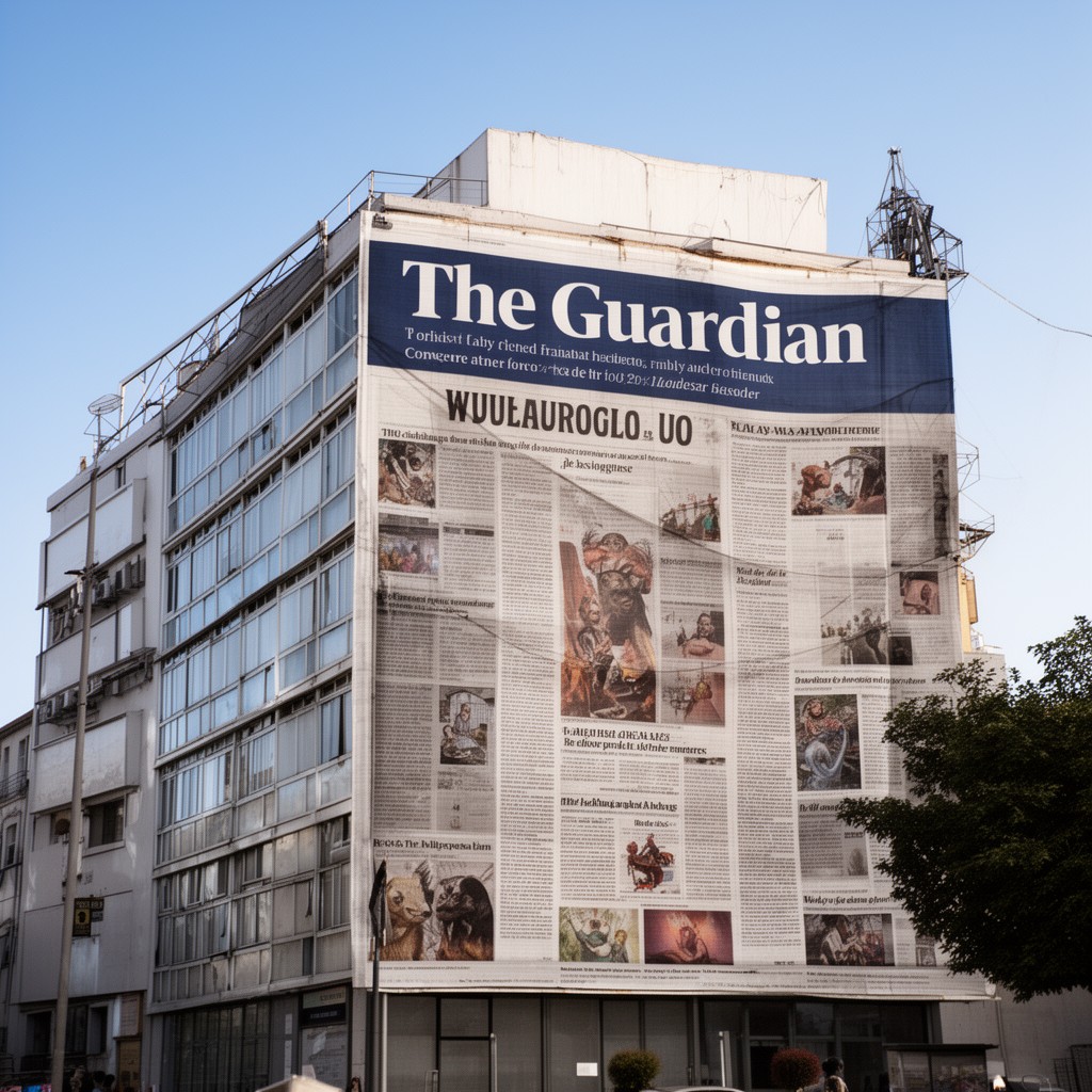 AI-generated illustration of The Guardian