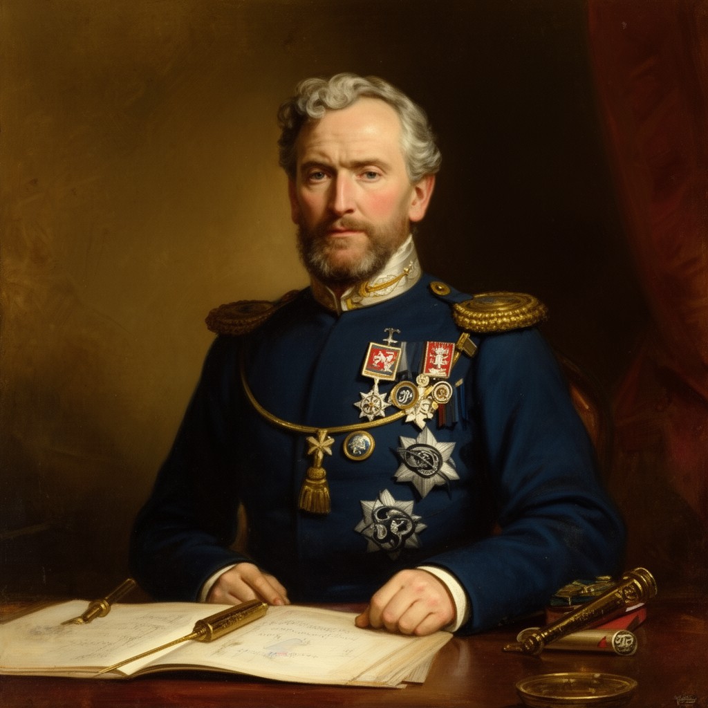 AI-generated illustration of Governor-General of the Dutch East Indies