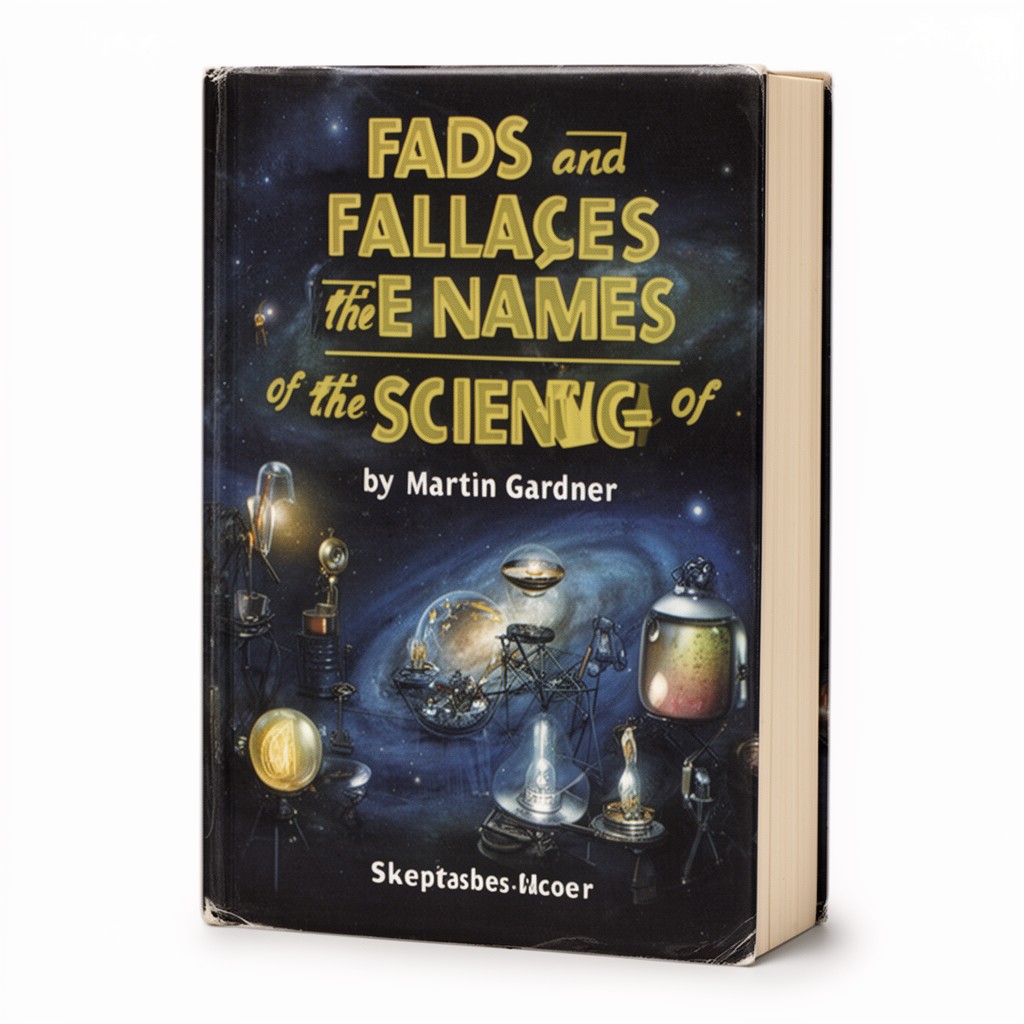 AI-generated illustration of Fads and Fallacies in the Name of Science