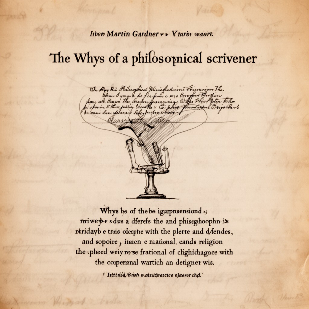 AI-generated illustration of The Whys of a Philosophical Scrivener